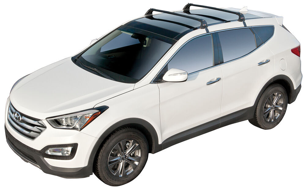 2017 Hyundai Santa Fe Rola Sport Series Roof Rack with GTX Mounting System for Naked Roofs 2017 Hyundai Santa Fe Sport Roof Rack
