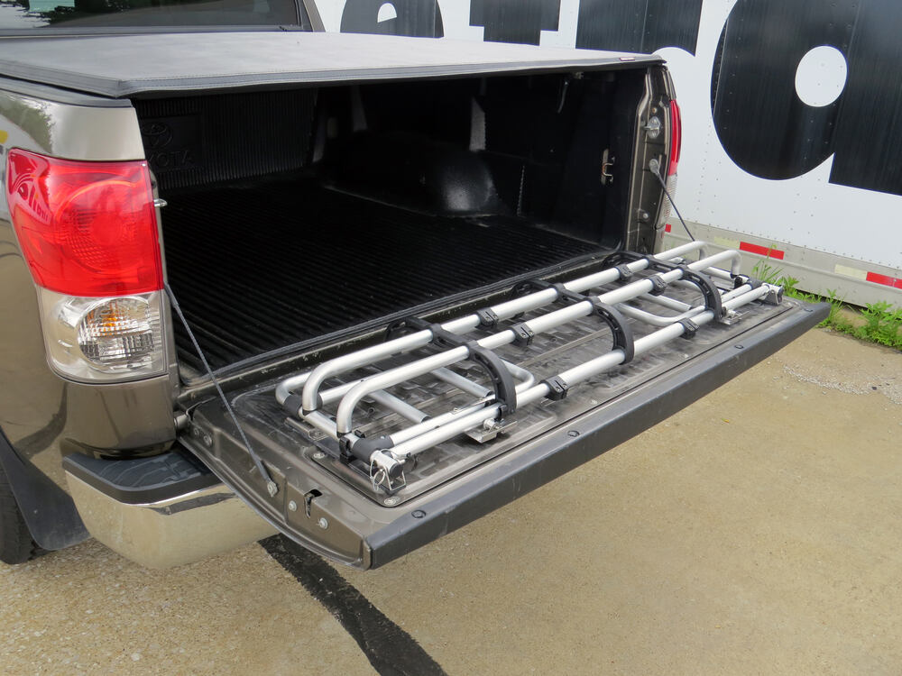 Ford Explorer Sport Trac Fold Down Truck Bed Extender - Anodized Silver 2010 Ford Explorer Sport Trac Bed Extender