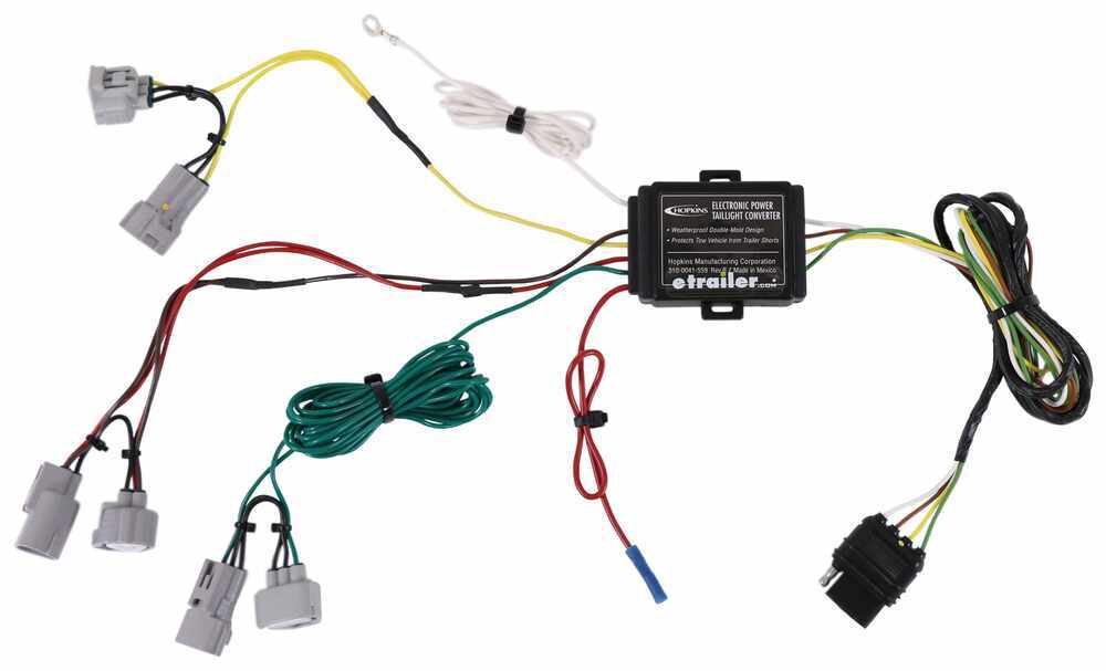 2017 Toyota Tacoma Hopkins Plug-In Simple Vehicle Wiring Harness with 4 ...