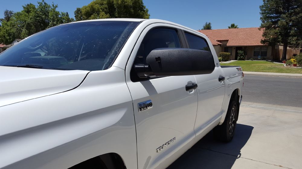 2020 Toyota Tundra CIPA Custom Towing Mirrors - Slip On - Driver Side