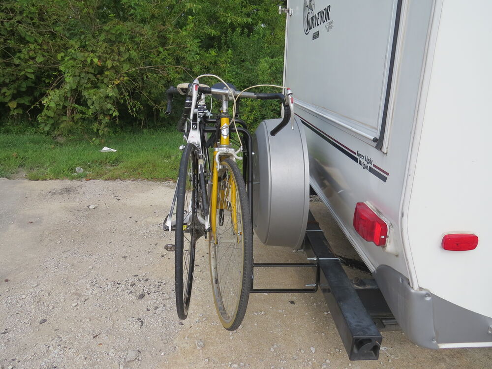 swagman rv approved around the spare deluxe bike rack