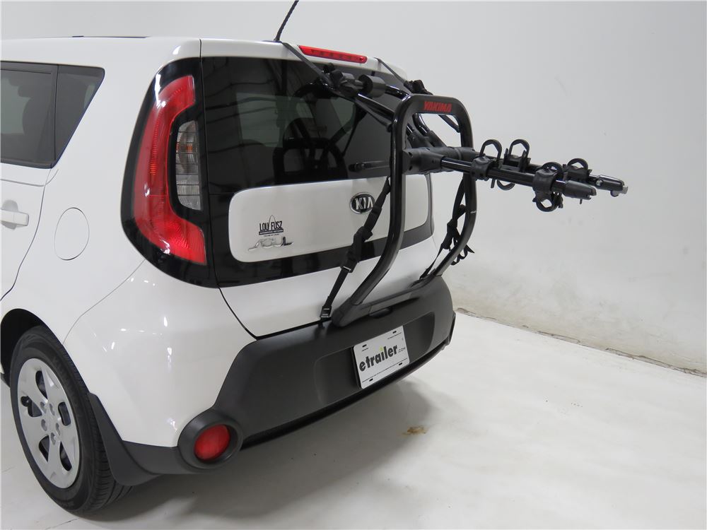 2018 Kia Soul Yakima FullBack 2 Bike Rack - Trunk Mount - Adjustable Arms